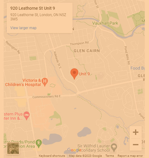 map image of London Granite's Location